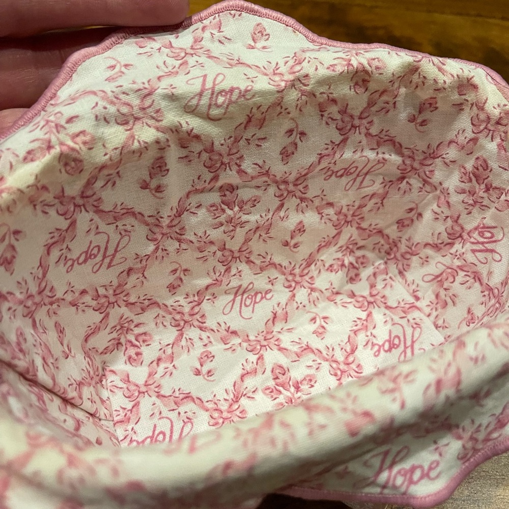 Longaberger 2005 Horizon of Hope breast cancer basket with Hope charm - Picture 4 of 7